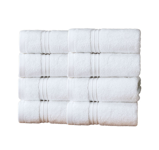Super-Plush Turkish Cotton Wash Cloths Set of 8