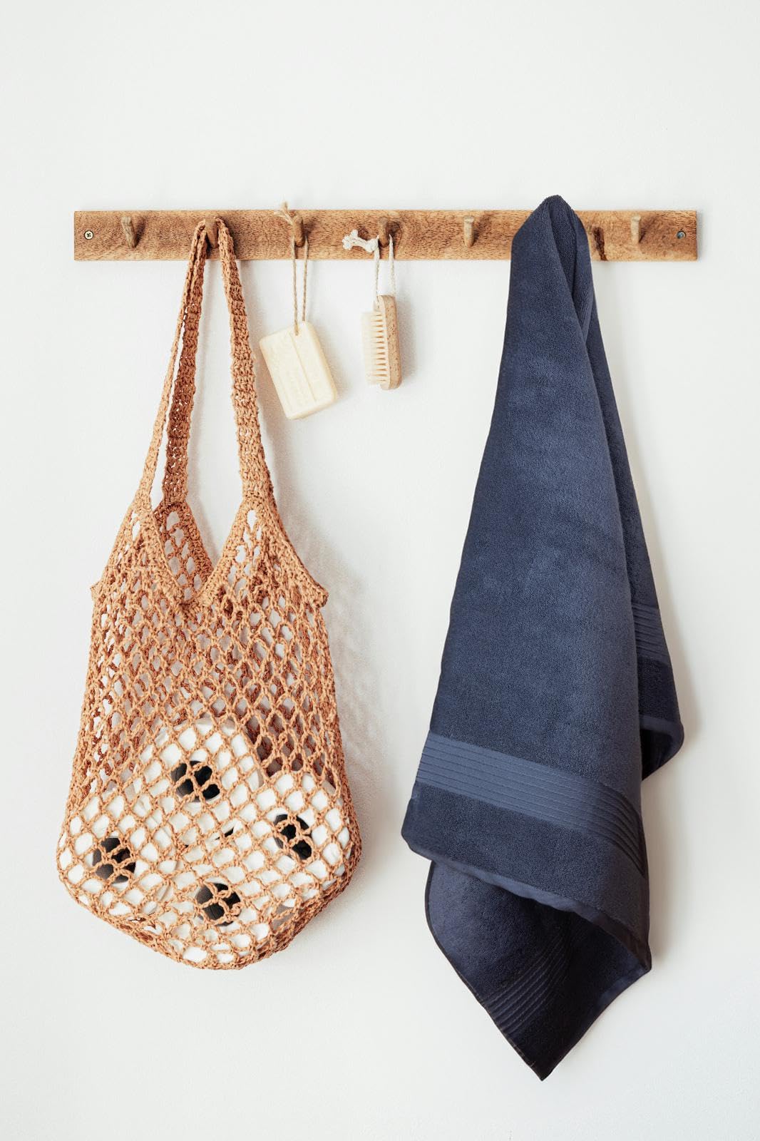 Milara Turkish Super-Plush Bath Towels Set 2-Piece, Anthracite (Dark Gray) Turkish Bath Towels, (27 x 54 Inches)