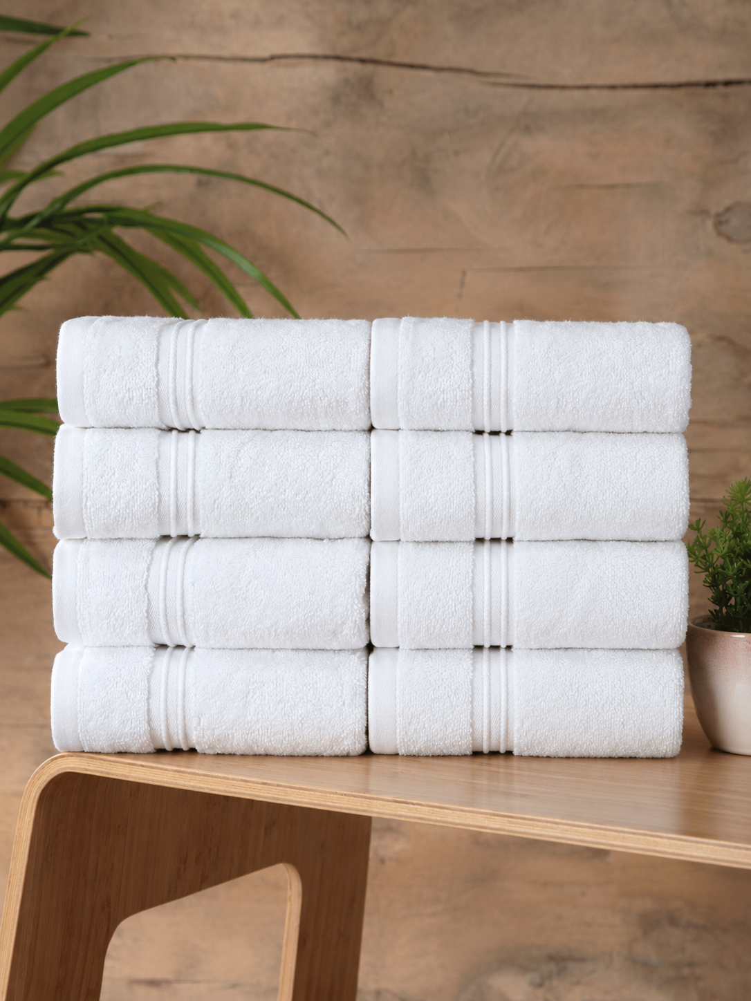 Super-Plush Turkish Cotton Wash Cloths Set of 8