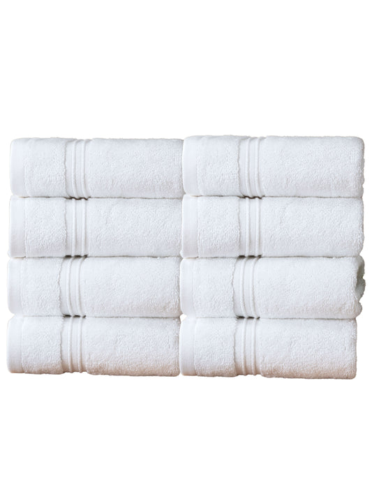 Super-Plush Turkish Cotton Wash Cloths Set of 8