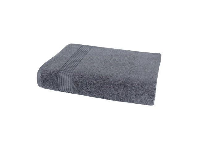 Eve - Oversized Cotton Bath Sheet, 1-piece, Turkish Combed Cotton (35" × 70", Anthracite (Dark Gray))