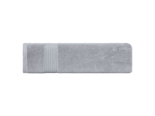 Eve - Oversized Cotton Bath Sheet, 1-piece, Turkish Combed Cotton (35" × 70", Silver Gray)