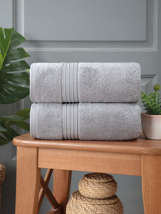 Super-Plush Turkish Cotton Hand Towels Set of 2