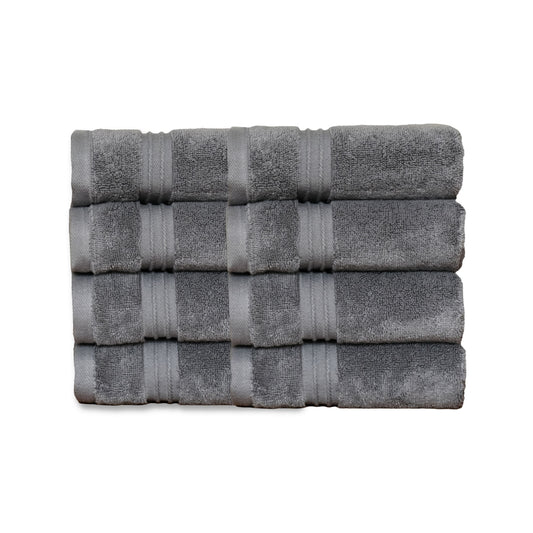 Super-Plush Turkish Cotton Wash Cloths Set of 8