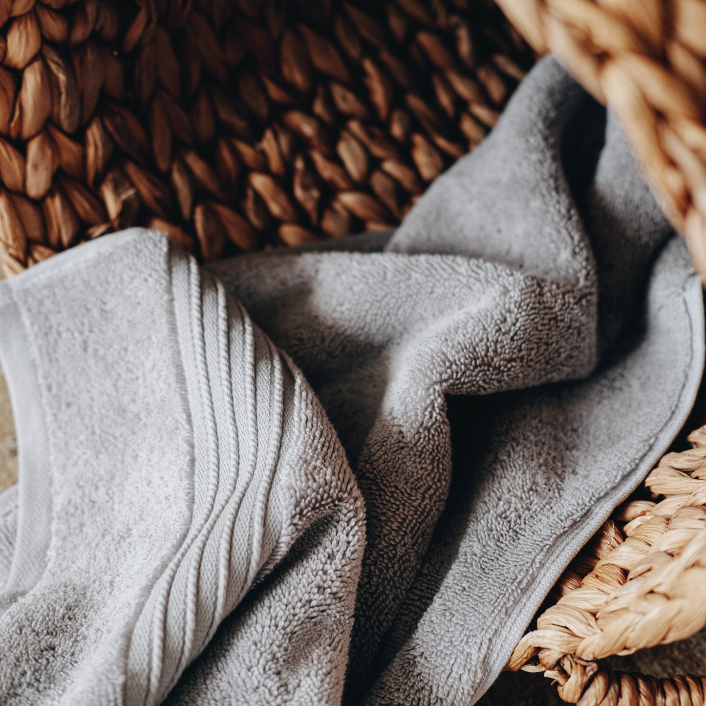 Super-Plush Turkish Cotton Hand Towels Set of 2